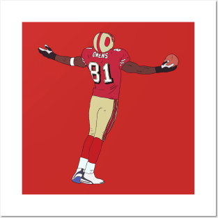 Terrell Owens Celebration Posters and Art